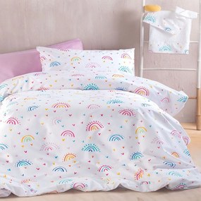 Πάπλωμα Παιδικό Rainbow (Σετ 2τμχ) Multi Ρυθμός  Semi-double 160x240cm 100% Βαμβάκι