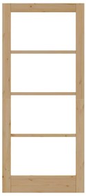 vidaXL Εσωτερική Πόρτα με Γυαλί ORKDAL Καφέ 86 x 198.5 cm