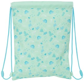 Σχολική Τσάντα με Σχοινιά Safta Dino Πράσινο 26 x 34 x 1 cm