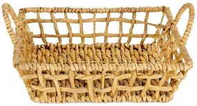 Δίσκος Σερβιρίσματος AH-MS22208 36x34x14cm Natural Andrea House Υδροϋάκινθος