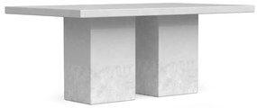 Τραπέζι Big Sur/T 01-00-2813 Concrete 183x106x79,5cm White