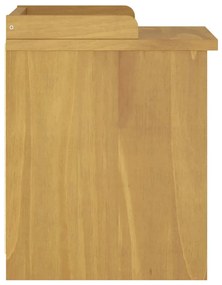 vidaXL Πάγκος διαδρόμου &quot;SANDNES&quot; 45x40x50 εκ.Πεύκο μασίφ ξύλο