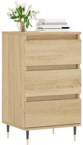 vidaXL Συρταριέρα Sonoma Δρυς 40 x 35 x 70 εκ. από Επεξεργασμένο Ξύλο
