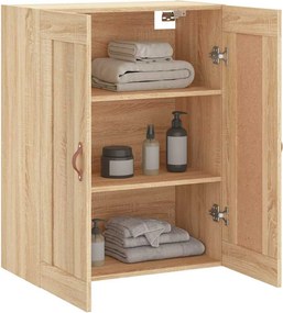 vidaXL Ντουλάπι Επιτοίχιο Sonoma Δρυς 69,5 x 34 x 90 εκ. Επεξεργ. Ξύλο