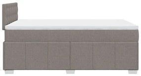 ΚΡΕΒΑΤΙ BOXSPRING ΜΕ ΣΤΡΩΜΑ TAUPE 120X200 ΕΚ. ΥΦΑΣΜΑΤΙΝΟ 3289353