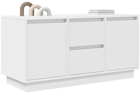 ντουλάπι τηλεόρασης vidaXL με φώτα LED Λευκό 100x41x50 cm