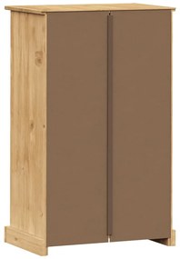 vidaXL Παπουτσοθήκη VIGO 60 x 35 x 96 εκ. από Μασίφ Ξύλο Πεύκου