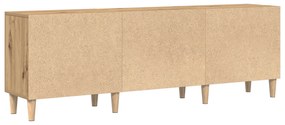vidaXL Βάση τηλεόρασης σε Artisan Oak - 150x30x50 εκ - Κατασκευασμένη από τεχνικό ξύλο
