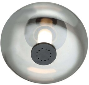 Φωτιστικό Οροφής - Πλαφονιέρα Avery 4302600 Φ32cm Led 555lm 6W 3000K Smoke-Black Viokef