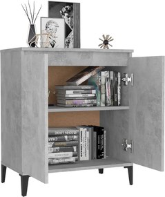 vidaXL Ντουλάπι Γκρι Σκυροδέματος 60x35x70 εκ. Επεξεργασμένο Ξύλο