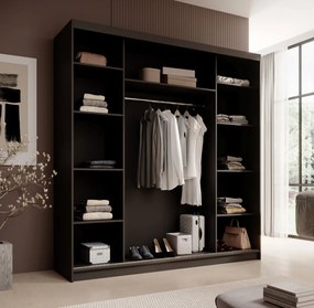 Ντουλάπα Barry 200 συρόμενη-Mauro