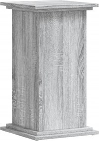 vidaXL Βάσεις Φυτών Γκρι Sonoma 33x33x60 εκ. Επεξεργασμένο Ξύλο
