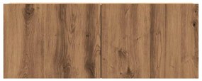 Επίτοιχο ντουλάπι τηλεόρασης Artisan Oak 80x30x30 cm - Καφέ