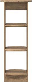 vidaXL Βοηθητικό ντουλάπι Artisan Δρυς 40 x 40 x 100 cm