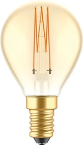 LED Λαμπτήρας C52 Mini Γλόμπος G45 Μελί Νήμα Cage 3,5W E14 Dimmable 2700K