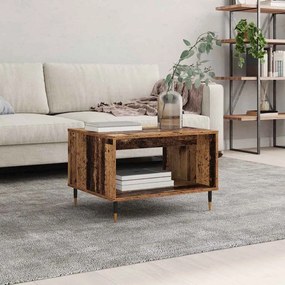 vidaXL Τραπεζάκι σαλονιού Παλαιό ξύλο 60 x 50 x 40 εκ