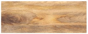 vidaXL Επιφάνεια Τραπεζιού Ορθογώνια 80x20x2,5 εκ. Μασίφ Ξύλο Μάνγκο