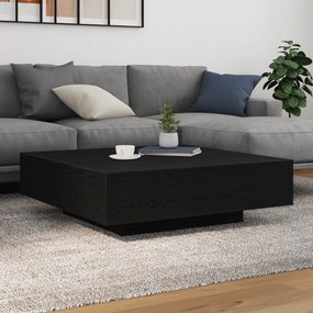 vidaXL Τραπεζάκι Σαλονιού Μαύρη δρυς 100 x 100 x 31 cm