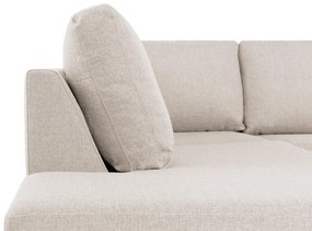 Γωνιακός Καναπές Scandinavian Choice C157, Ανοιχτό καφέ, 344x199x80cm
