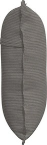 vidaXL Μαξιλάρι Πλάτης Ανοιχτό γκρι 60 x 50 x 19 cm