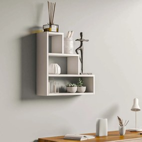 Ραφιέρα Τοίχου (62x18x62) A-G Piramit 854KLN1715 White