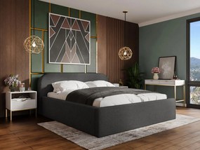 Επενδυμένο κρεβάτι Deisin-Mauro-140 x 200