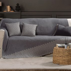 Ριχτάρι Διθέσιου Καναπέ (170x250) Nef-Nef Homeware Remington Anthracite