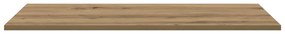 vidaXL Δίσκος Βιβλιοθήκης 4 pcs Καφέ 100 x 40 x 1.5 εκ. Μοριοσανίδα