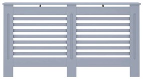 vidaXL Κάλυμμα Καλοριφέρ Ανθρακί 152 x 19 x 81,5 εκ. από MDF