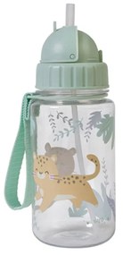 Παγούρι 450ml Με Καλαμάκι Saro Tritan Lion 74004