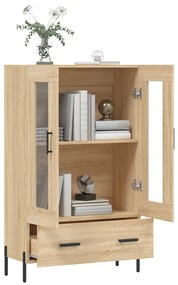 vidaXL Ντουλάπα Sonoma Δρυς 69,5 x 31 x 115 εκ. από Επεξεργασμένο Ξύλο