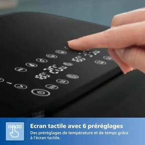 Φριτέζα με Αέρα Philips Μαύρο