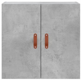 vidaXL Ντουλάπι Τοίχου Γκρι Σκυρ. 60x31x60 εκ. Επεξεργασμένο Ξύλο