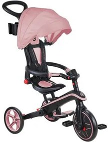 Globber Τρίκυκλο Trike Explorer Foldable 4in1 Pastel Pink
