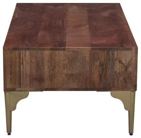 Τραπεζάκι Σαλονιού Amrita Καφέ 120x40x60εκ. 120x60x40 εκ.