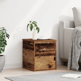 vidaXL Κουτί Αποθήκευσης από Παλιό Ξύλο 40x42x46 εκ.