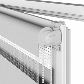 Κουρτίνα Μπάνιου Ρολό 60x240 εκ. Πλάτος υφάσματος 56 εκ. - Γκρι