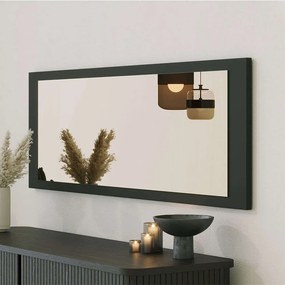 Καθρέπτης Τοίχου Basic 552NOS2342 40x2,2x120cm Bronze-Black Aberto Design Μοριοσανίδα