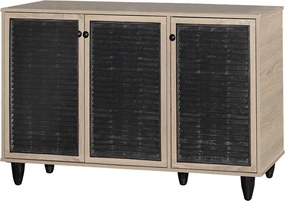 Παπουτσοθήκη-ντουλάπι Ronan pakoworld χρώμα φυσικό 105x35x66εκ