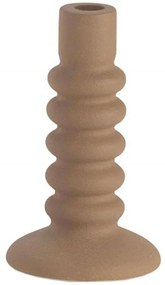 Κηροπήγιο AH-AX24043 11x18,5cm Brown Andrea House Ceramic