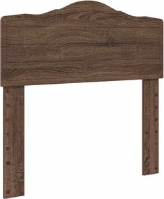vidaXL Κρεβάτι Αποθήκης Καφέ δρυς 70 x 190 cm Επεξεργασμένο ξύλο