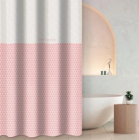 ΚΟΥΡΤΙΝΑ ΜΠΑΝΙΟΥ 180x185cm GUY LAROCHE - TOKYO DUSTY PINK