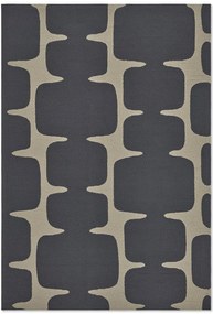 Χαλί Lohko Liquorice 425805 Anthracite-Beige Scion 160X230cm