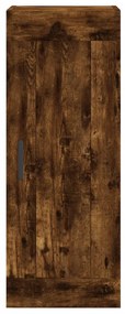 vidaXL Ντουλάπι Καπνιστή δρυς 34,5x34x180 εκ. από Επεξεργασμένο Ξύλο