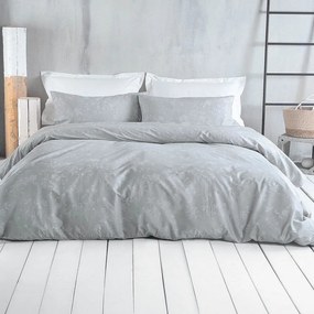 Σεντόνια Miriam (Σετ 4τμχ) Dark Grey Ρυθμός Queen Size 230x260cm Βαμβάκι-Πολυέστερ