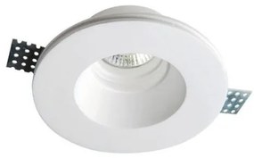 Σποτ οροφής Bradley γύψινο χωνευτό στρογγυλό Viokef 4071500