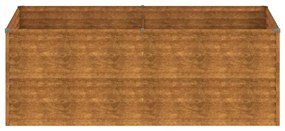 vidaXL Ζαρντινιέρα 196 x 100 x 69 εκ. από Ατσάλι Σκληρυθέν στον Αέρα