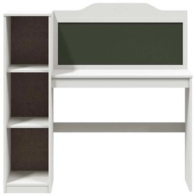 vidaXL Γραφείο Κιμωλίας Λευκό 120 x 45 x 118.5 εκ. Επεξεργασμένο ξύλο