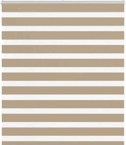 vidaXL Ζέβρα τυφλή 125x150 cm Πλάτος υφάσματος 120,9 εκ. Πολυεστέρας