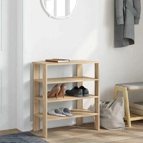 Ράφι παπουτσιών vidaXL Sonoma Oak 61x32x70 cm Κατασκευασμένο ξύλο